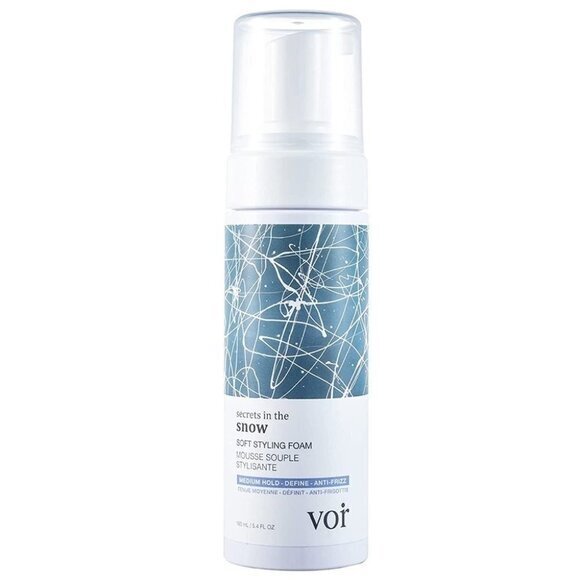 VOIR HAIRCARE / SECRETS IN THE SNOW SOFT STYLING FOAM. Made in Canada. 160 ml - Picture 1 of 11